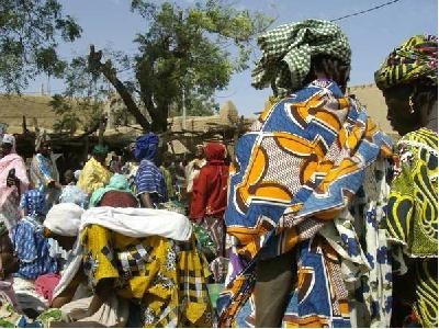 Un marché Africain au Mali - 
